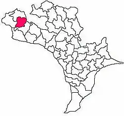 Mandal map of Krishna district showing  Penuganchiprolu mandal (in Rose Colour)