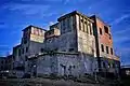 Abandoned factory building in Maardu