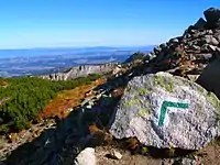 Mountain trail to Kasprowy Wierch