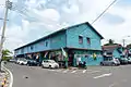 Old shoplots in Kuala Penyu.