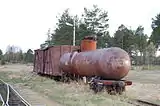 Freight cars, Beloye Ozero Station
