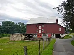 Barn at Kuerner Farm in Chadds Ford Township, July 2011