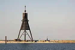 Kugelbake, symbol of Cuxhaven