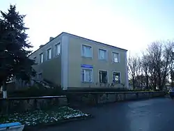 Selsoviet building in the selo of Kugulta, Grachyovsky District