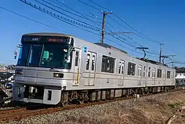 Type 03 running on the Kikuchi LIne.