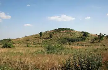 Kurgan mount near Novi Kneževac, 3000 BCE
