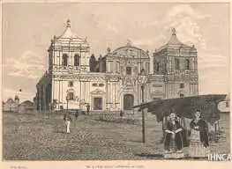 Cathedral of León in 1907.