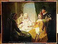 The Conjurer, ca. 1725–1730, Louvre, Paris