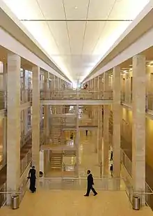  Interior view Cape Town International Convention Center Cape Town