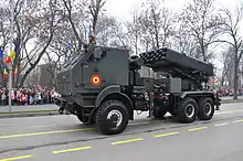 LAROM MLRS on DAC 26410 chassis