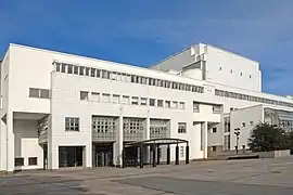 The Finnish National Opera and Ballet building in Helsinki, Finland
