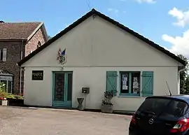 The town hall in La Bruyère