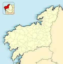 Santiago de Compostela is located in Province of A Coruña