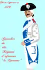 Grenadier of the Régiment La Couronne, 1779 to 1791