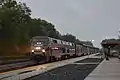 The Westbound Empire Builder at La Crosse, WI
