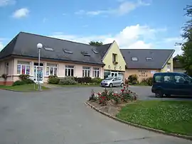 The town hall of La Mezière