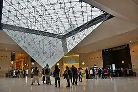 The Pyramide Inversée, Carrousel du Louvre