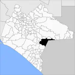 Municipality of Tonalá in Chiapas