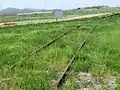 Track of the former Geumgangsan Electric Railway