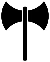 Labrys(represents lesbian feminism)