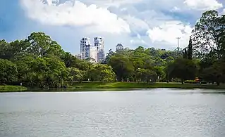 Ibirapuera Park lagoon