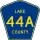 County Road 44A marker