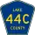 County Road 44C marker