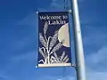 Lakin welcome sign