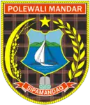 Coat of arms of Polewali Mandar Regency