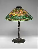 Lamp; 1902-1918; lead and glass; 67.9 x 52.1 cm; Metropolitan Museum of Art (New York City)