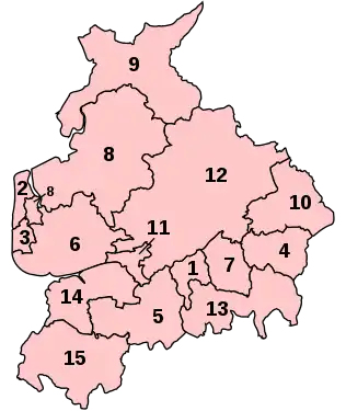 Parliamentary constituencies in Lancashire