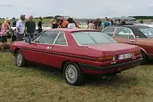 Lancia Gamma Coupé 1st series rear side