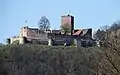 View of Landeck Castle from Klingenmünster