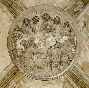 Vault key sculpture – the Last Supper