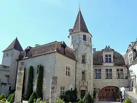 The château in Lauzun
