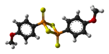 3D model of the Lawesson's reagent molecule