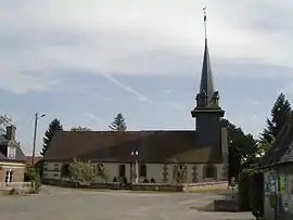 The church in Le Noyer-en-Ouche