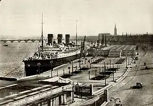 SS Massilia at Bordeaux