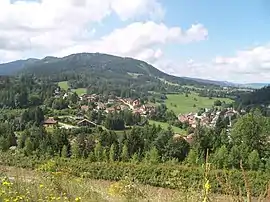 A general view of Les Hôpitaux-Neufs