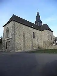 The church in Le Tronchet