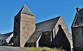 The church in Le Vernet-Sainte-Marguerite