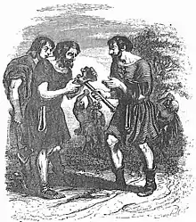 Image 40The Honest Woodcutter, also known as Mercury and the Woodman and his famous Golden Axe (from List of mythological objects)
