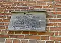 Village plaque in Lenzen