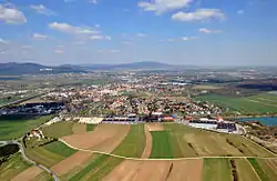 Aerial view of Leobersdorf