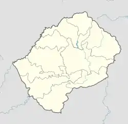 Map of Lesotho