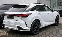 2023 Lexus RX 500h F Sport Performance (Rear view)
