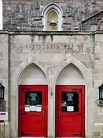 Entrance to Liberty Bell Museum in Allentown, Pennsylvania