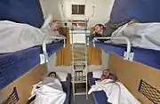 Couchette cars (4 berth)