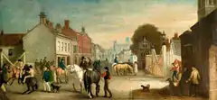 Lincoln High Street, two years after the coming of the railways in 1848