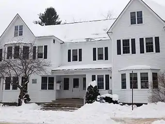 Admissions Office, Lindholm House, directly across from Hathorn Hall through the Historic Quad